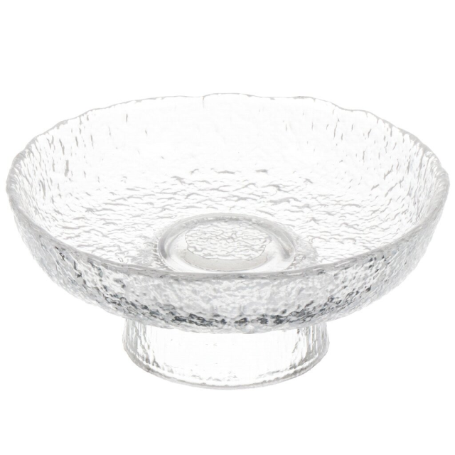 وعاء زجاجي شفاف ذو قاعدة 20*20*8 سم,وعاء زجاجي شفاف ذو قاعدة 20*20*8 سم