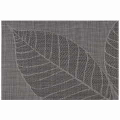 Polymer Table Napkin Rectangular Leaves Design Grey Colour Placemat 45*30CM,Polymer Table Napkin Rectangular Leaves Design Grey Colour Placemat 45*30CM