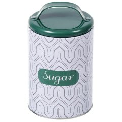 صندوق تخزين معدني للسكر 11*18 سم,صندوق تخزين معدني للسكر 11*18 سم