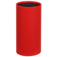 حامل سكاكين دائري أحمر 11*11* 22 سم,حامل سكاكين دائري أحمر 11*11* 22 سم