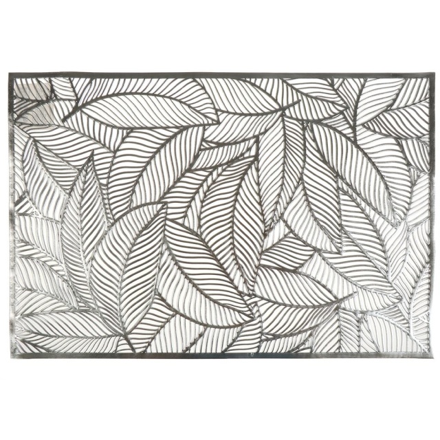 منديل بوليمر مزخرف فضي مستطيل الشكل 45*30 سم,منديل بوليمر مزخرف فضي مستطيل الشكل 45*30 سم