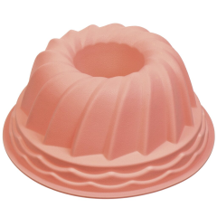 صينية خبز دائرية من السيليكون باللون الوردي 23.5*10.5 سم,صينية خبز دائرية من السيليكون باللون الوردي 23.5*10.5 سم