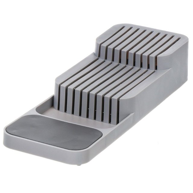 Пластиковая прямоугольная подставка для ножей 39,5*13,7*7,3 см,Пластиковая прямоугольная подставка для ножей 39,5*13,7*7,3 см