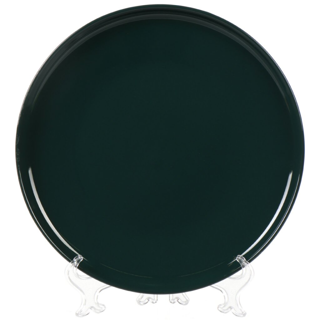 طبق عشاء سيراميك زمرد 25 سم,طبق عشاء سيراميك زمرد 25 سم