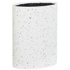 حامل سكاكين بلاستيكي نقاط بيضاء 16 سم,حامل سكاكين بلاستيكي نقاط بيضاء 16 سم