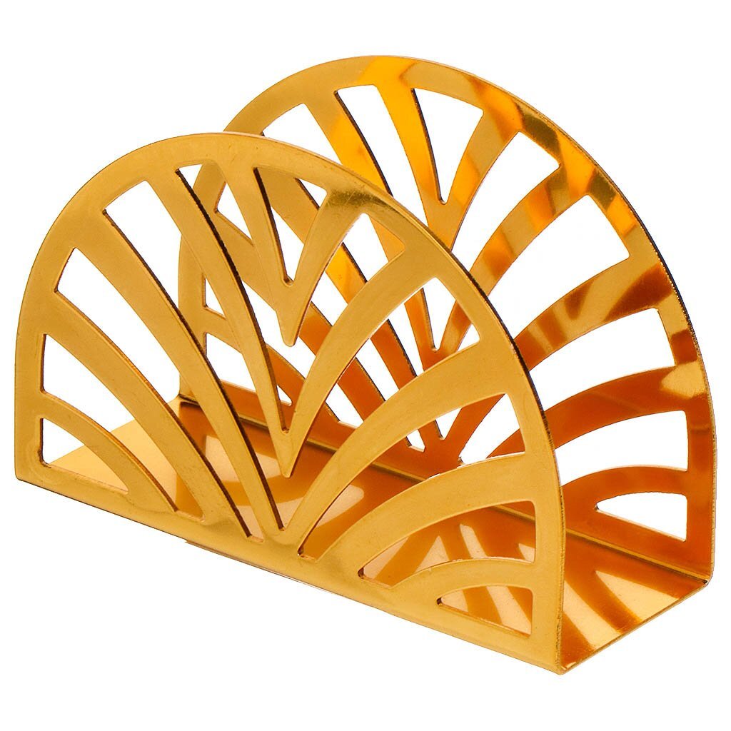 Metal Napkin Holder Gold 14.5*8CM,Metal Napkin Holder Gold 14.5*8CM