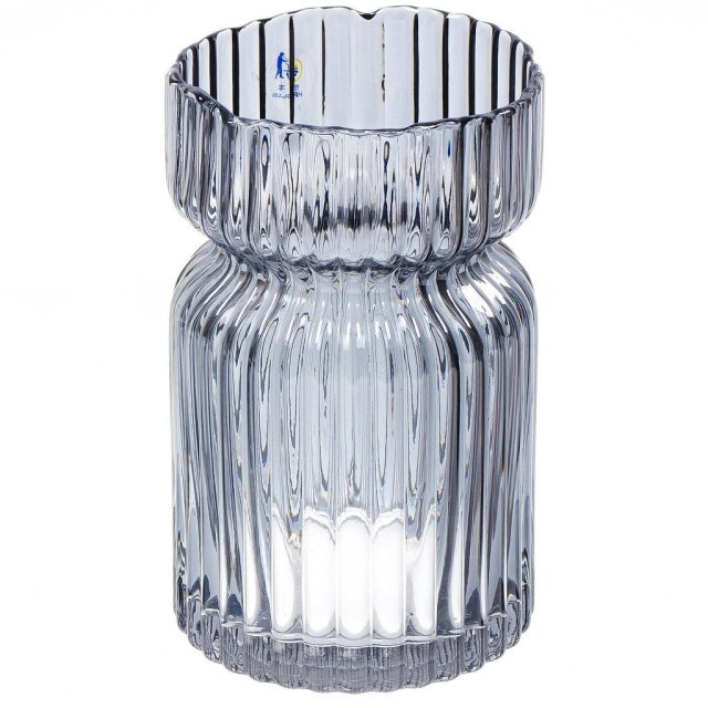 مزهرية زجاجية 18.5 سم,مزهرية زجاجية 18.5 سم