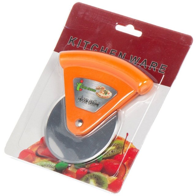 Нож для пиццы с пластиковой ручкой,Нож для пиццы с пластиковой ручкой