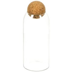 Стеклянная канистра для сыпучих продуктов 1000 мл с пробковой крышкой,Стеклянная канистра для сыпучих продуктов 1000 мл с пробковой крышкой