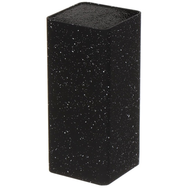 حامل سكاكين مربع أسود 11*11* 22 سم,حامل سكاكين مربع أسود 11*11* 22 سم