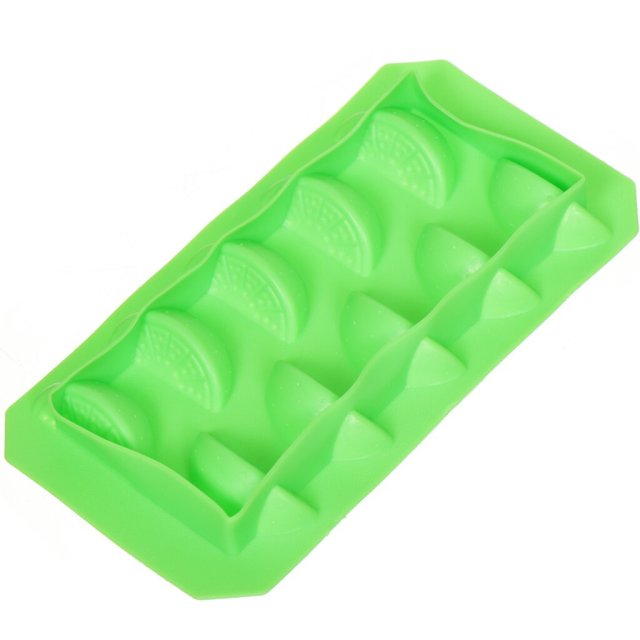 قالب مكعبات الثلج البلاستيكي على شكل برتقالي,قالب مكعبات الثلج البلاستيكي على شكل برتقالي