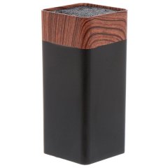 حامل سكاكين بلاستيكي مربع أسود 22*11 سم,حامل سكاكين بلاستيكي مربع أسود 22*11 سم