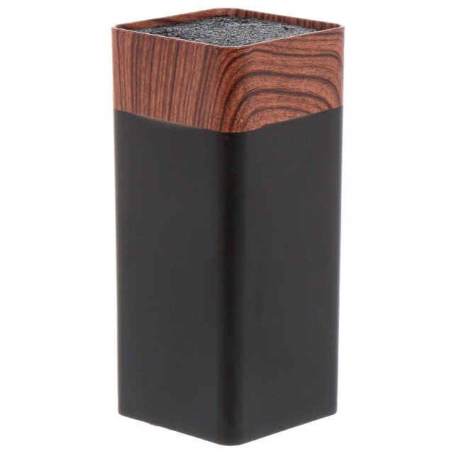 حامل سكاكين بلاستيكي مربع أسود 22*11 سم,حامل سكاكين بلاستيكي مربع أسود 22*11 سم