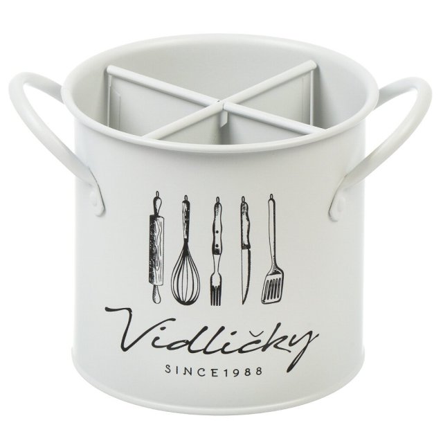 حامل أدوات مائدة معدني دائري 12*13 سم,حامل أدوات مائدة معدني دائري 12*13 سم