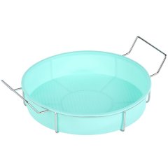 صينية خبز سيليكون بإطار معدني 24.5*5 سم,صينية خبز سيليكون بإطار معدني 24.5*5 سم