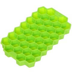 قالب ثلج سيليكون على شكل قرص العسل,قالب ثلج سيليكون على شكل قرص العسل