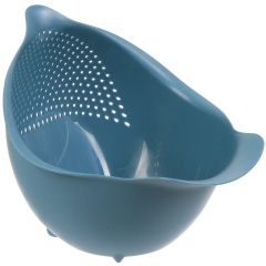 مصفاة بلاستيكية زرقاء للمطبخ مقاس 18*17 سم,مصفاة بلاستيكية زرقاء للمطبخ مقاس 18*17 سم