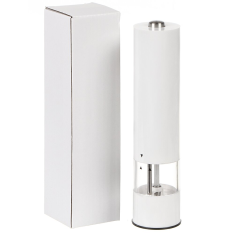 مطحنة توابل كهربائية زجاجية 22.5*5.5 سم، بيضاء,مطحنة توابل كهربائية زجاجية 22.5*5.5 سم، بيضاء