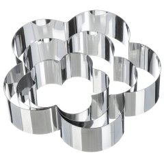 مجموعة من 3 أدوات خبز من الفولاذ المقاوم للصدأ 10*4.5 سم، 15*4.5 سم، 20*4.5 سم,مجموعة من 3 أدوات خبز من الفولاذ المقاوم للصدأ 10*4.5 سم، 15*4.5 سم، 20*4.5 سم