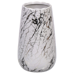 White Ceramic Vase 8.5*12.5*25CM,White Ceramic Vase 8.5*12.5*25CM