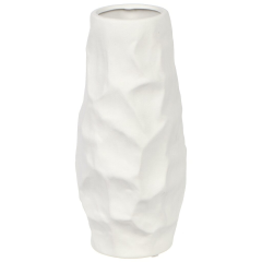 White Ceramic Vase 8.5*12.5*25CM,White Ceramic Vase 8.5*12.5*25CM