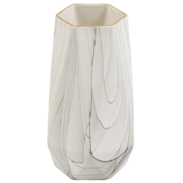 White Ceramic Vase 8.5*12.5*25CM,White Ceramic Vase 8.5*12.5*25CM