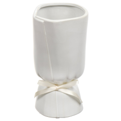 White Ceramic Vase 8.5*12.5*25CM,White Ceramic Vase 8.5*12.5*25CM