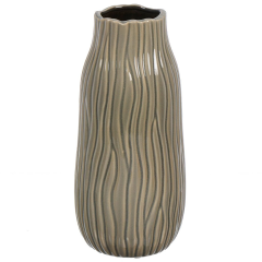 White Ceramic Vase 8.5*12.5*25CM,White Ceramic Vase 8.5*12.5*25CM