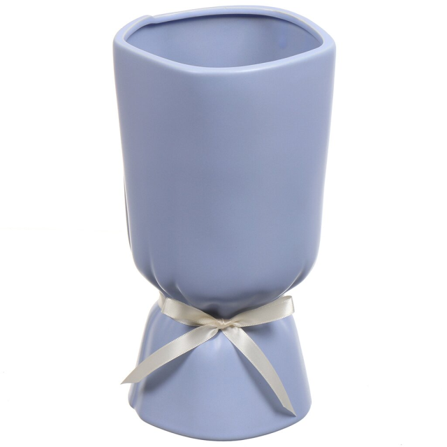 White Ceramic Vase 8.5*12.5*25CM,White Ceramic Vase 8.5*12.5*25CM