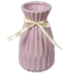 White Ceramic Vase 8.5*12.5*25CM,White Ceramic Vase 8.5*12.5*25CM