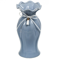 White Ceramic Vase 8.5*12.5*25CM,White Ceramic Vase 8.5*12.5*25CM