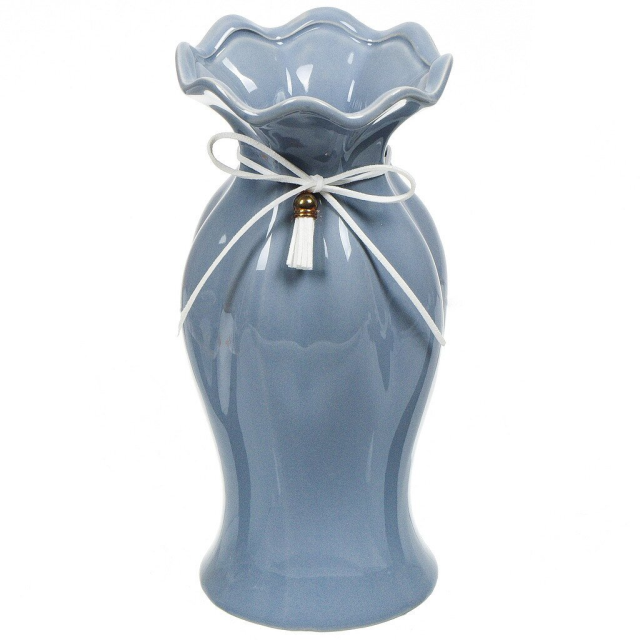 White Ceramic Vase 8.5*12.5*25CM,White Ceramic Vase 8.5*12.5*25CM