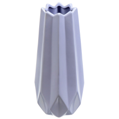 White Ceramic Vase 8.5*12.5*25CM,White Ceramic Vase 8.5*12.5*25CM