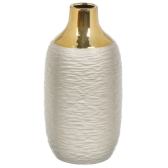 White Ceramic Vase 8.5*12.5*25CM,White Ceramic Vase 8.5*12.5*25CM