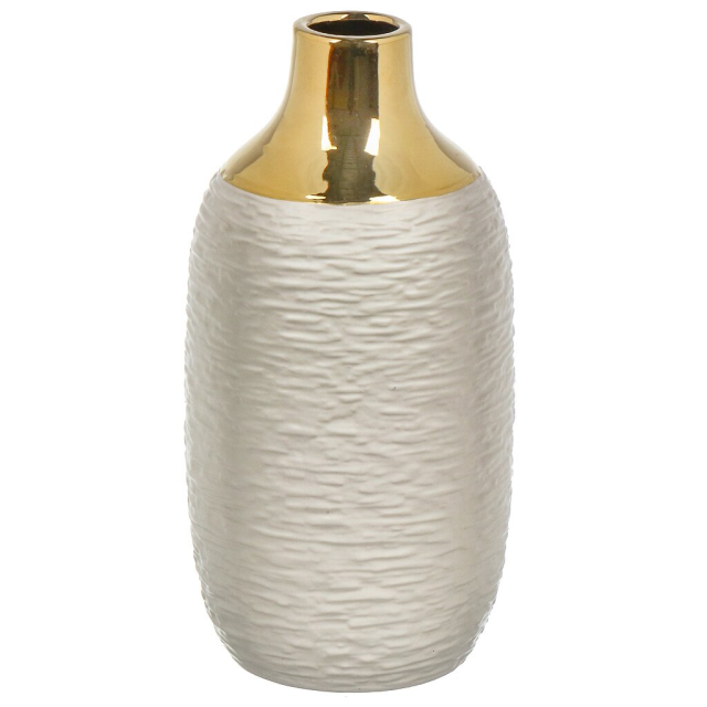 White Ceramic Vase 8.5*12.5*25CM,White Ceramic Vase 8.5*12.5*25CM