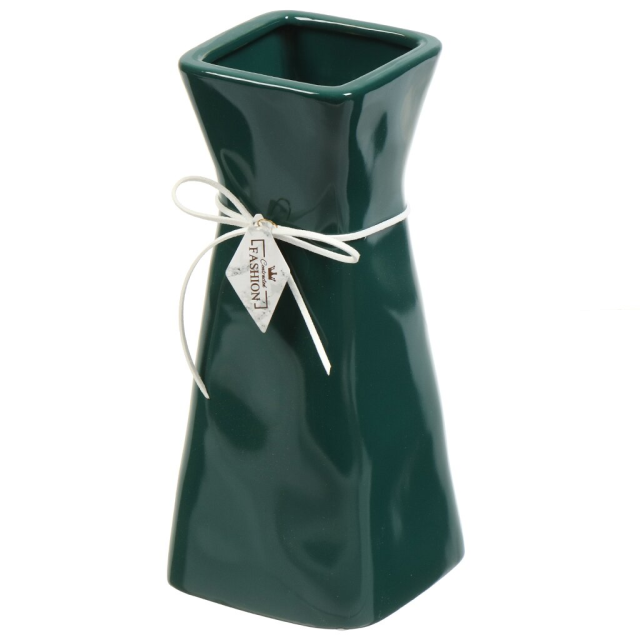 White Ceramic Vase 8.5*12.5*25CM,White Ceramic Vase 8.5*12.5*25CM