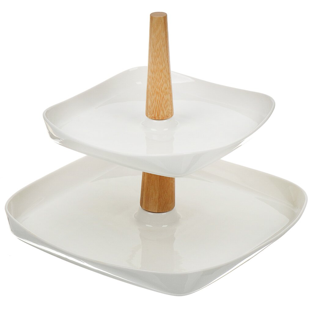 2 Layers Ceramic Cake Plate 19.5+ 26.5CM,2 Layers Ceramic Cake Plate 19.5+ 26.5CM