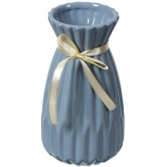 White Ceramic Vase 8.5*12.5*25CM,White Ceramic Vase 8.5*12.5*25CM