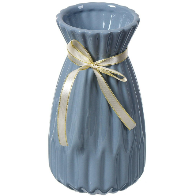 White Ceramic Vase 8.5*12.5*25CM,White Ceramic Vase 8.5*12.5*25CM