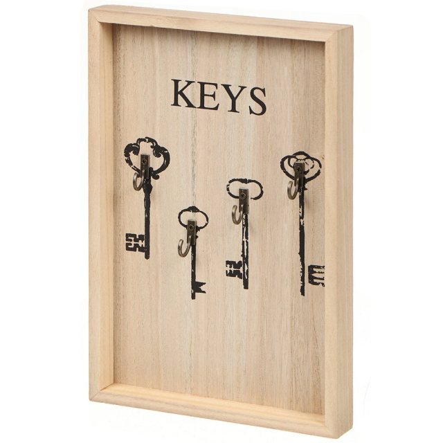 4 Hooks Key Holder 20*30*3CM,4 Hooks Key Holder 20*30*3CM