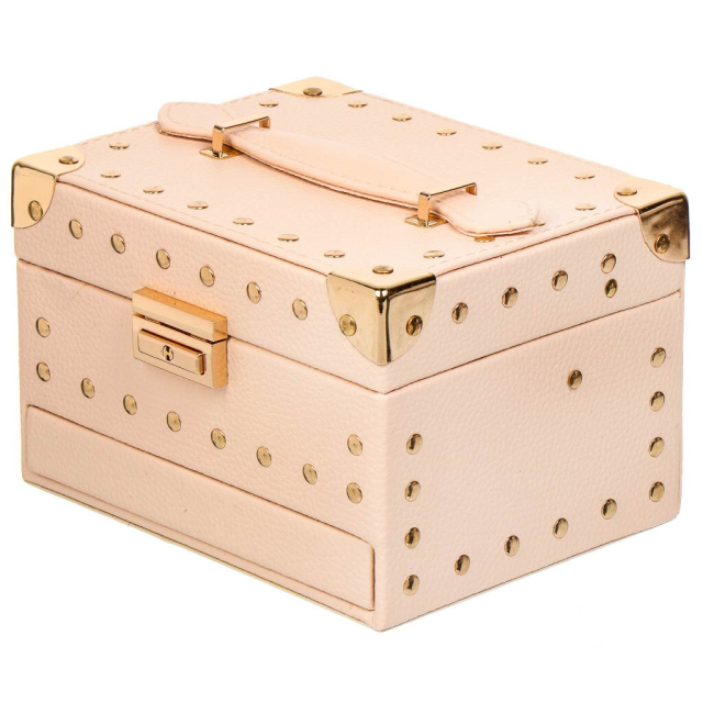 Jewelry and Cosmetics Case 18*14*11.5CM Beige,Jewelry and Cosmetics Case 18*14*11.5CM Beige