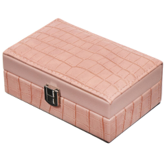 صندوق مجوهرات 16x10x5.5 سم وردي,صندوق مجوهرات 16x10x5.5 سم وردي