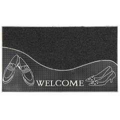 Rectangular Rubber Door Mat Black 40*70CM Welcome,Rectangular Rubber Door Mat Black 40*70CM Welcome