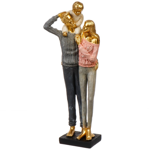 تمثال زخرفي عائلي 12*8*32.5 سم,تمثال زخرفي عائلي 12*8*32.5 سم