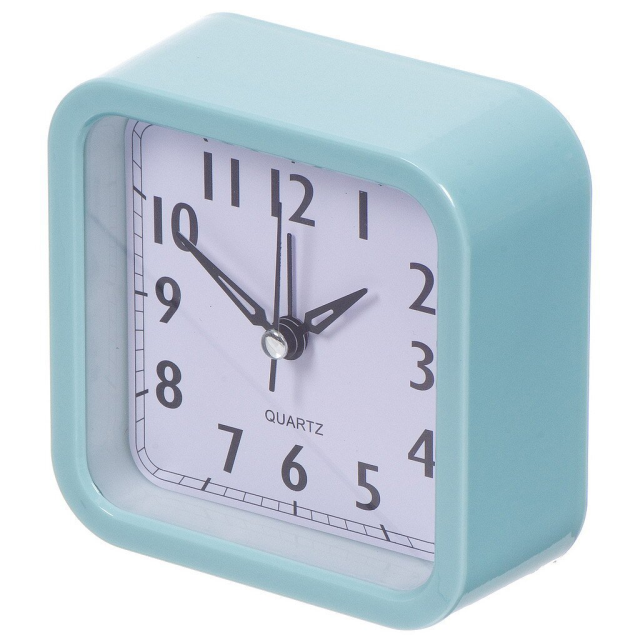 Plastic Classic Table Alarm Clock 9.7*9.7CM Square,Plastic Classic Table Alarm Clock 9.7*9.7CM Square