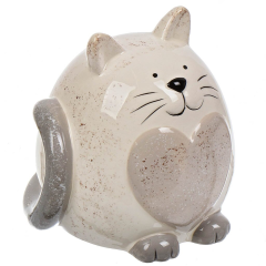 صندوق نقود قطة سيراميك مزخرف 14*12.5*18 سم,صندوق نقود قطة سيراميك مزخرف 14*12.5*18 سم