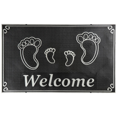 Rubber Door Mat 45*75CM Welcome,Rubber Door Mat 45*75CM Welcome