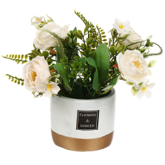 Artificial Decorative Flower in a Pot 22*11CM,Artificial Decorative Flower in a Pot 22*11CM