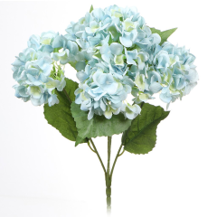 Flowers Decorative Hydrangea 45CM white-blue,Flowers Decorative Hydrangea 45CM white-blue