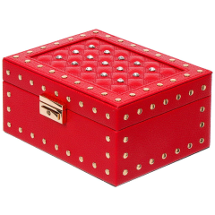 حقيبة مجوهرات ومستحضرات تجميل 20*15*9 سم أحمر,حقيبة مجوهرات ومستحضرات تجميل 20*15*9 سم أحمر